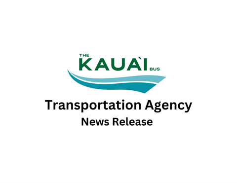 Kauai Bus logo for News Release
