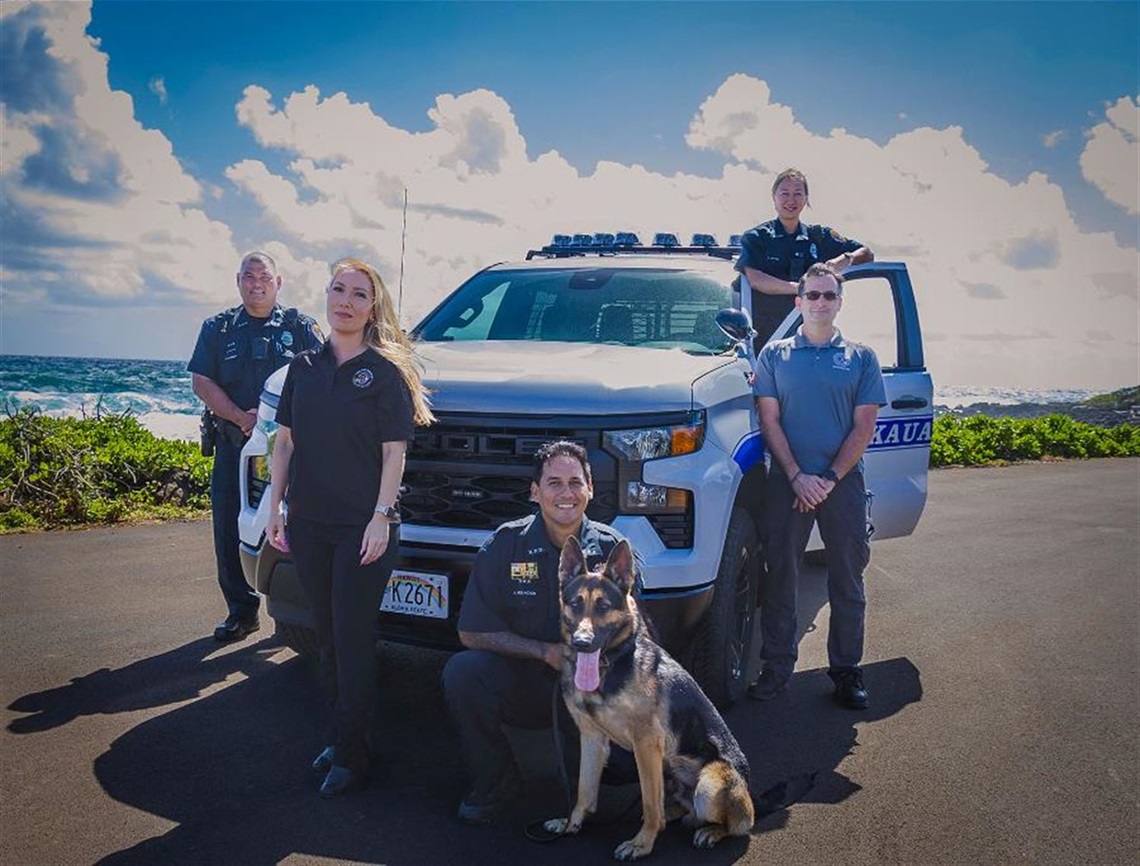 Kauai County Police Officers